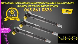 Mercedes C220 Diesel Injectors For Sale