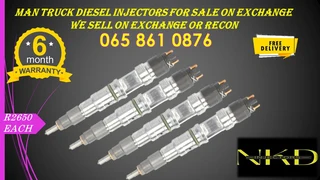 Man Ttuck Injectors For Sale Or Reconditioning Available