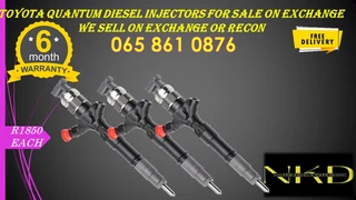 Toyota Quantum Injectors For Sale