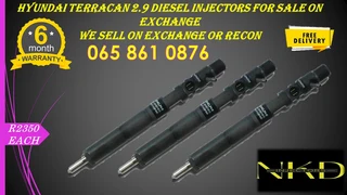 Hyundai Terracan diesel injectors for sale or recon