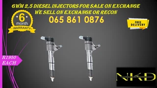 Gwm 2.5 Steed Diesel Injectors For Sale