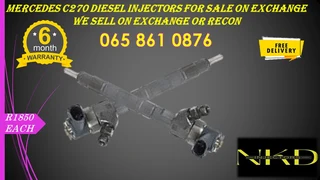 Mercedes C270 Diesel Injectors For Sale