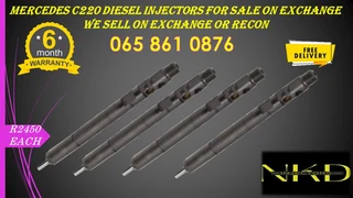 Mercedes C220 Diesel Injectors For Sale Or Recon Your Own
