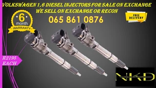 Volkswagen 1.6 Polo Injectors For Sale