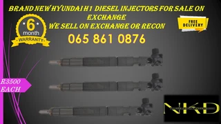 Hyundi H1 Delphi Diesel Injectors For Sale