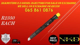 Ssangyong Diesel Injectors For Sale Or Recon With Warranty