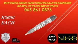Man Truck Diesel Ijectors For Sale On Exchange Or Recon