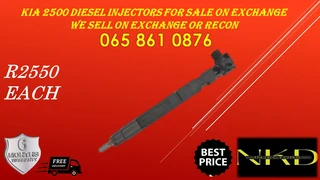 KIA 2500 diesel injectors for sale on exchange