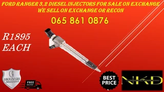 Ford Ranger 3.2 injectors for sale