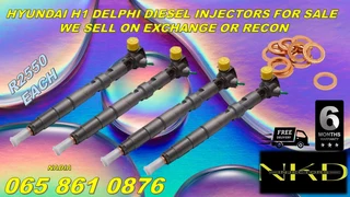 Hyundai H1 injectors for sale on exchange or recon