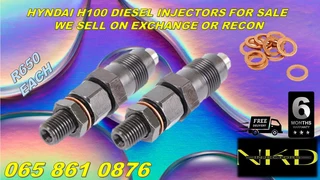 Hyundai H100 Diesel Injectors For Sale Or Recon