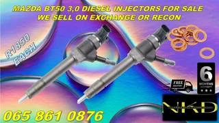 Mazda BT50 diesel injectors for sale on exchange or recon