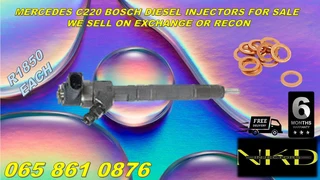 Mercedes C220 Bosch injectors for sale on exchange or recon