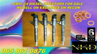 Gwm 2.8 Diesel Injectors For Sale
