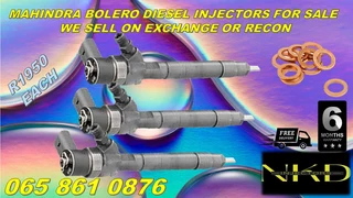 Mahindra Bolero diesel injectors for sale