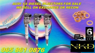 Audi 1.6 diesel injectors for sale on exchange.