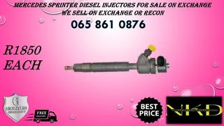 Mercedes Benz Sprinter Diesel Injectors For Sale On Exchange With 6 Months Warranty