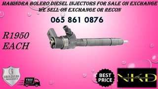 Mahindra Bolero Diesel Injectors For Sale On Exchange Or To Recon With Warranty