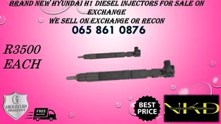 New Hyundai H1 Diesel Injectors For Sale On Exchange Or To Recon
