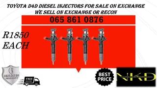 Toyota D4d Diesel Injectors For Sale On Exchange
