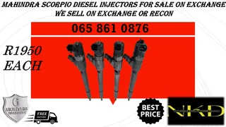 Mahindra Scorpio Diesel Injectors For Sale On Exchange With 6 Months Warranty