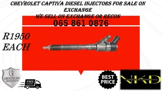 Chevrolet Captiva Diesel Injectors For Sale On Exchange