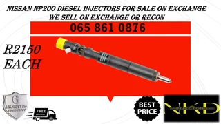 Nissan Np200 Diesel Injectors For Sale On Exchange Or To Recon