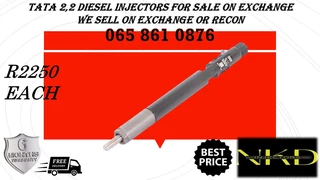 Tata 2.2 Diesel Injectors For Sale On Exchange Or To Recon