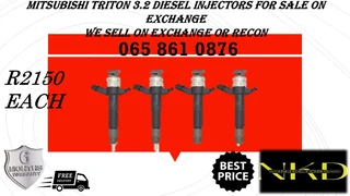 Mitsubishi Triton 3.2 Diesel Injectors For Sale On Exchange Or Tor Econ With Warranty