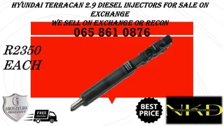 Hyundai Terrican 2.9 Diesel Injectors For Sale On Exchange