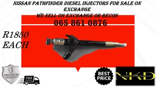 Nissan Pathfinder Diesel Injectors For Sale On Exchange With 6 Months Warranty