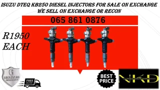 Isuzu Dteq Kb250 Diesel Injectors For Sale On Exchange With 6 Months Warranty