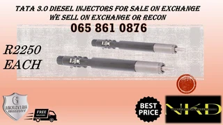 Tata 3.0 Diesel Injectors For Sale Or To Recon