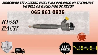 Mercedes Benz Vito Diesel Injectors For Sale Or To Recon