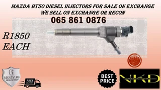 Mazda Bt50 Diesel Injectors For Sale On Exxchange Or To Recon With Warranty