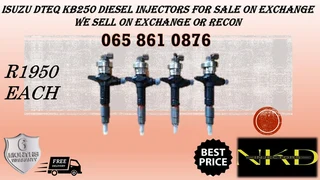 Isuzu Dteq Kb250 Diesel Injectors For Sale On Exchange Or To Recon