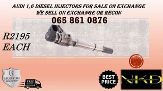 Audi 1.6 Diesel Injectors For Sale On Exchange
