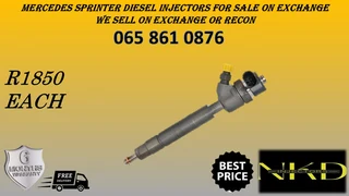 Mercedes Benz Sprinter Diesel Injectors For Sale On Exchange Or To Recon