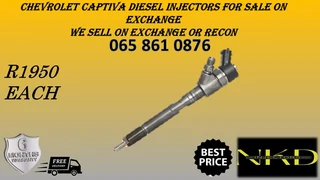 Chevrolet Captiva Diesel Injectors For Sale On Exchange