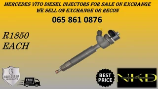 Mercedes Benz Vito Diesel Injectors For Sale On Exchange