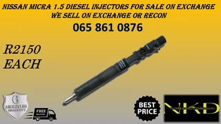 Nissan Micra 1.5 Diesel Injectors For Sale On Exchange With 6 Months Warranty