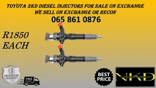 Toyota 2kd Diesel Injectors For Sale On Exchange