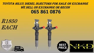 Toyota Hilux Diesel Injectors For Sale On Exchange