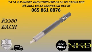 Tata 2.2 Diesel Injectors For Sale On Exchange Or To Recon