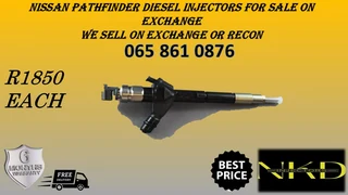 Nissan Pathfinder Diesel Injectors For Sale On Exchange With 6 Months Warranty