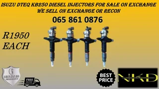 Isuzu Dteq Kb250 Diesel Injectors For Sale On Exchange With 6 Months Warranty
