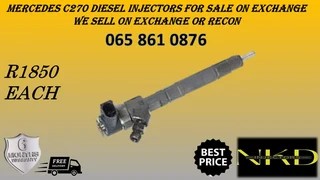 Mercedes C270 Diesel Injectors For Sale On Exchange Or To Recon