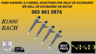 Ford Ranger 3.0 Diesel Injectors For Sale Or To Recon