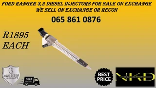 Ford Ranger 3.2 Diesel Injectors For Sale On Exchange With 6 Months Warranty
