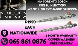 Kia Sorento Diesel Injectors For Sale